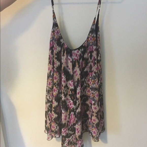Blue Life Mini Dress Scoop Back
