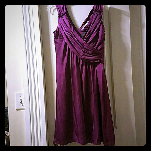 Fuschia mid length dress - Picture 1 of 5