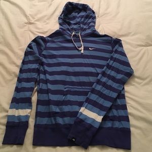 Blue & Purple Size Medium Nike Sweatshirt