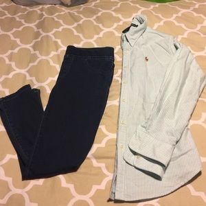 slim Fit Oxford Shirt