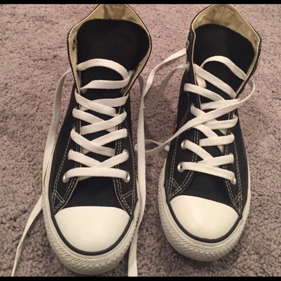 Black Hi Top Converse