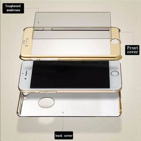 iPhone 6/6s/4.7" silver mirror case - Picture 2 of 4