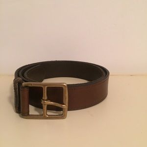 Ralph Lauren Brown Leather Belt