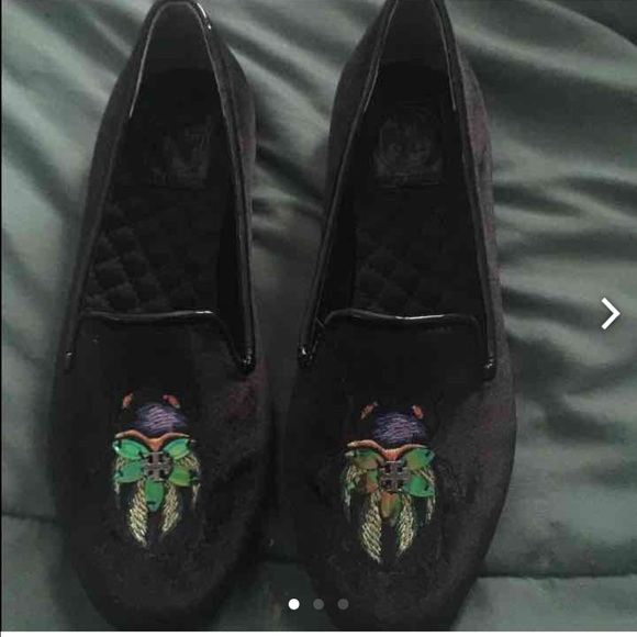 Authentic Tory Burch smoking slippers BNWT