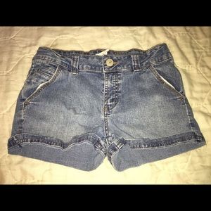 Girls jean shorts