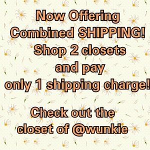 Combine Shipping with @wunkie