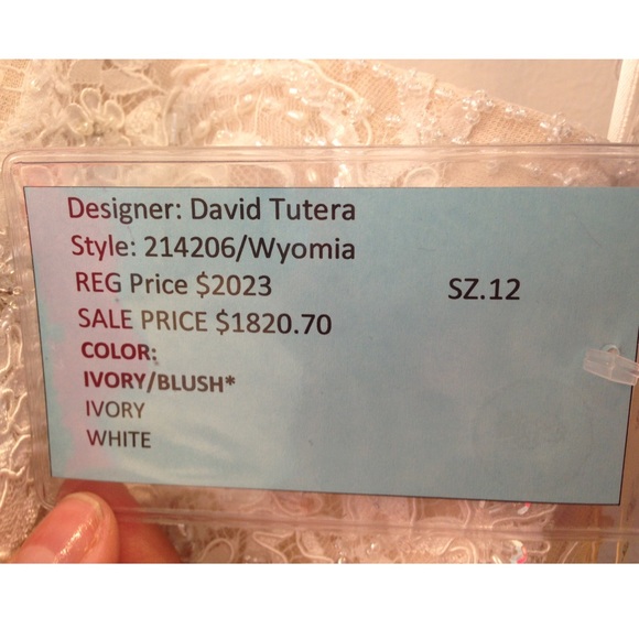 David Tutera - Wyomia Dress - Style #214206 - Picture 4 of 4