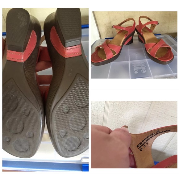 Sanita wedge sandals size 42 - Picture 2 of 4