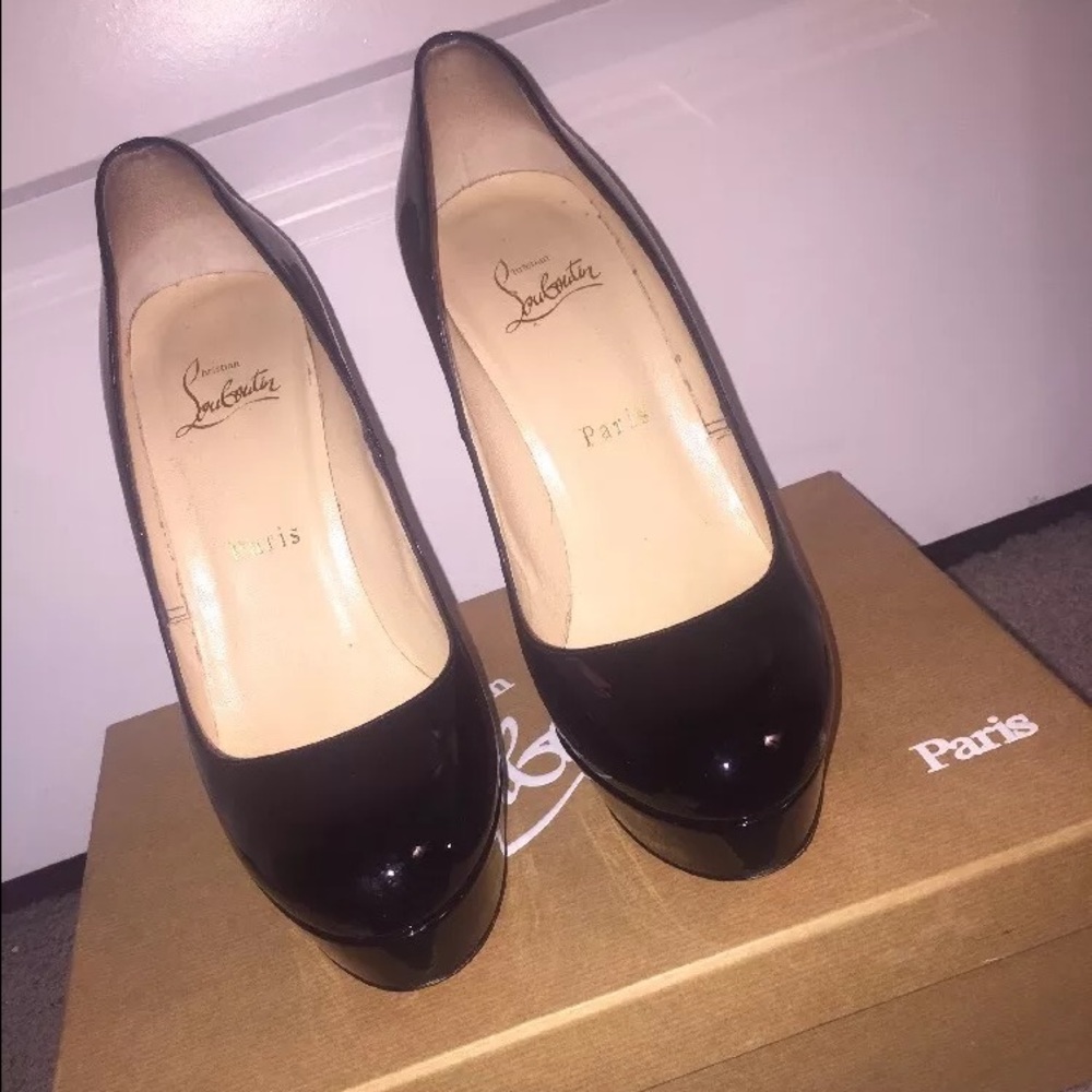 Christian Louboutin Black Bianca