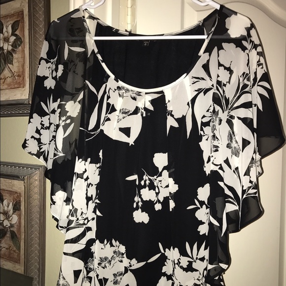 Express Blouse with attached under shirt