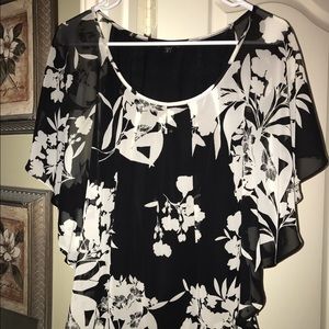 Express Blouse with attached under shirt