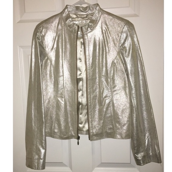 Silver shimmer jacket