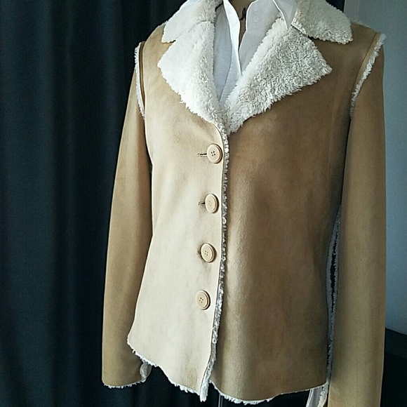 simple.pure.natural Jackets & Blazers - 👸Faux suede/shearling Jacket