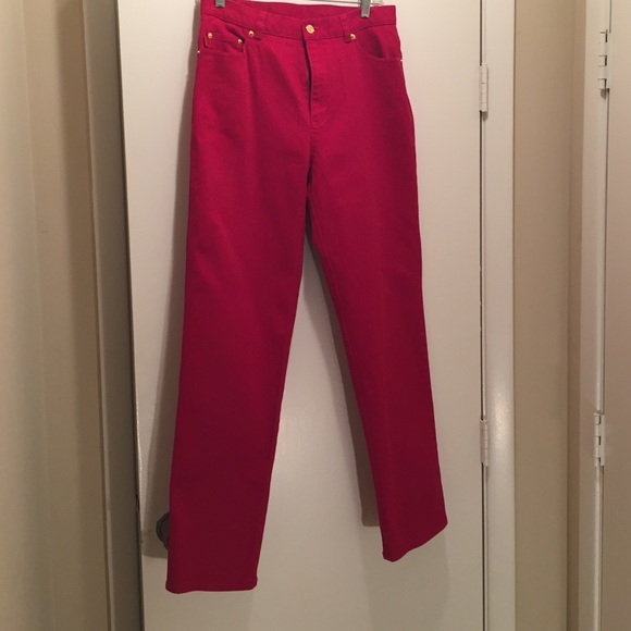 Lauren Ralph Lauren Red Jeans