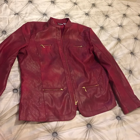 Red jacket