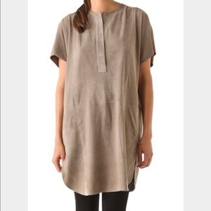 Vince Dresses & Skirts - Vince Tunic Suede dress size XS