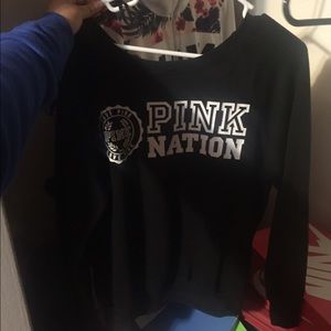 PINK VS slouchy crew!