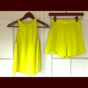 ‼️ SALE ‼️ american apparel tank & short set