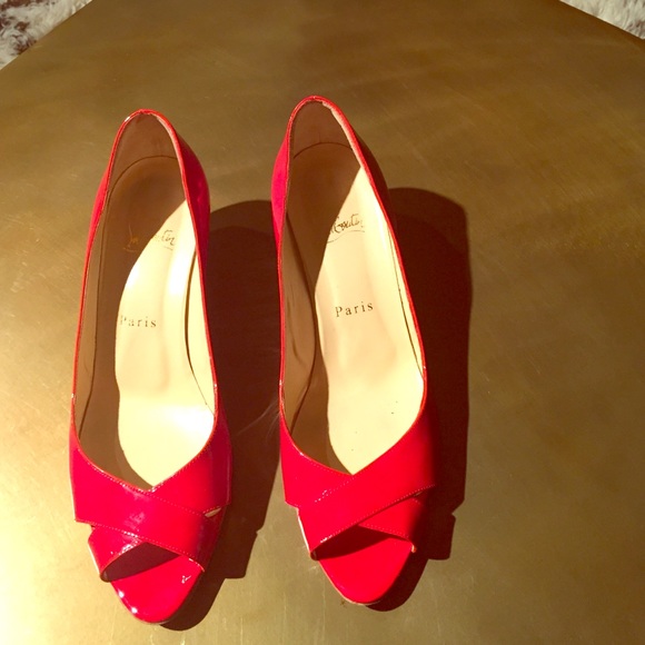 Worn once! Christian Louboutin