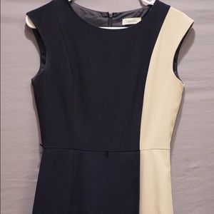 Calvin Klein asymmetrical dress