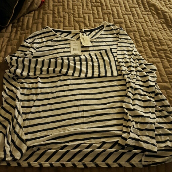 Strip long sleeve shirt - Picture 1 of 2