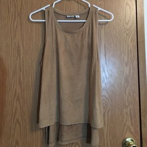 Tan High/Low Cato Tank