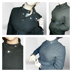 John Christopher Lightweight Wool Coat Medium