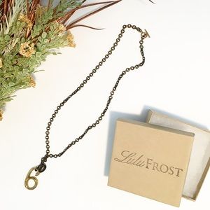 Lulu Frost Jewelry - FIRM⬇️LuLu Frost Plaza Six Necklace Brass Gold Lulu Frost Jewelry - FIRM⬇️LuLu Frost Plaza Six Necklace Brass Gold