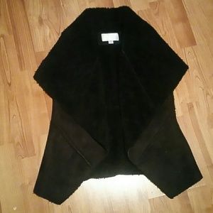 Faux Suede Fur Vest