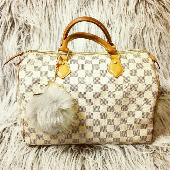 Louis Vuitton Handbags - 💖Sold💖 Louis Vuitton Damier Azur Speedy 30