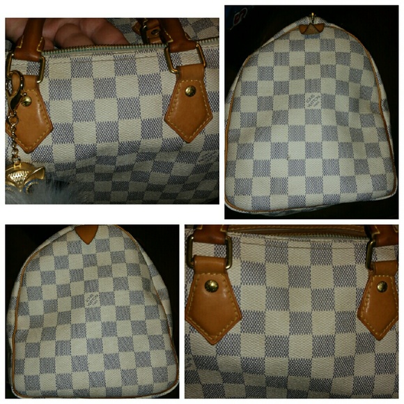 💖Sold💖 Louis Vuitton Damier Azur Speedy 30 - Picture 4 of 4
