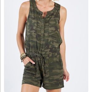 Sanctuary camo romper