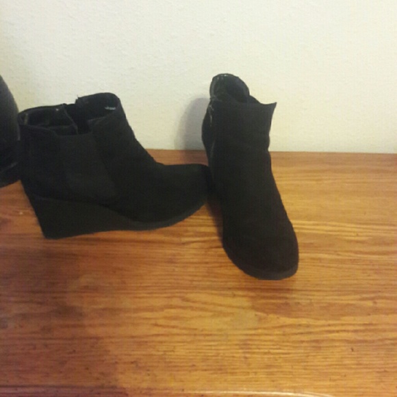 Ankle 3-inch wedge boots - Picture 1 of 1