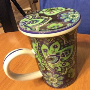 EUC Vera Bradley BLUE RHAPSODY Mug