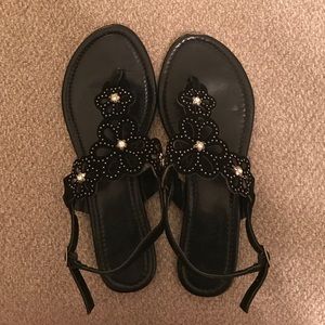 Black sandals