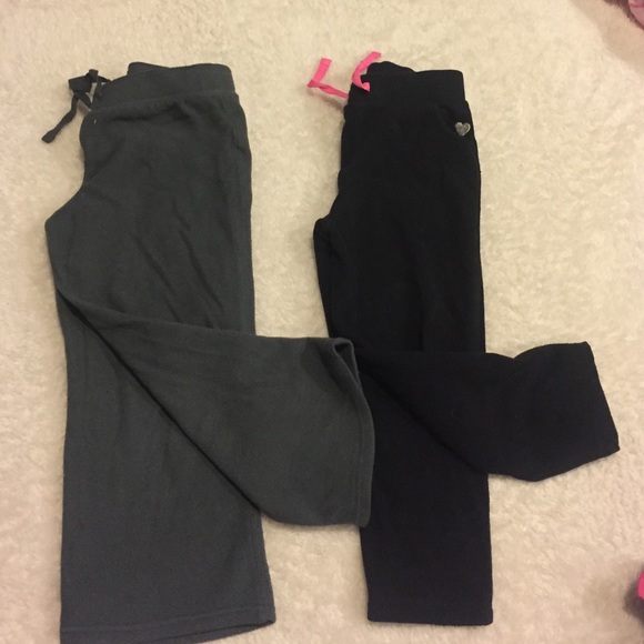 Black & grey sweatpants