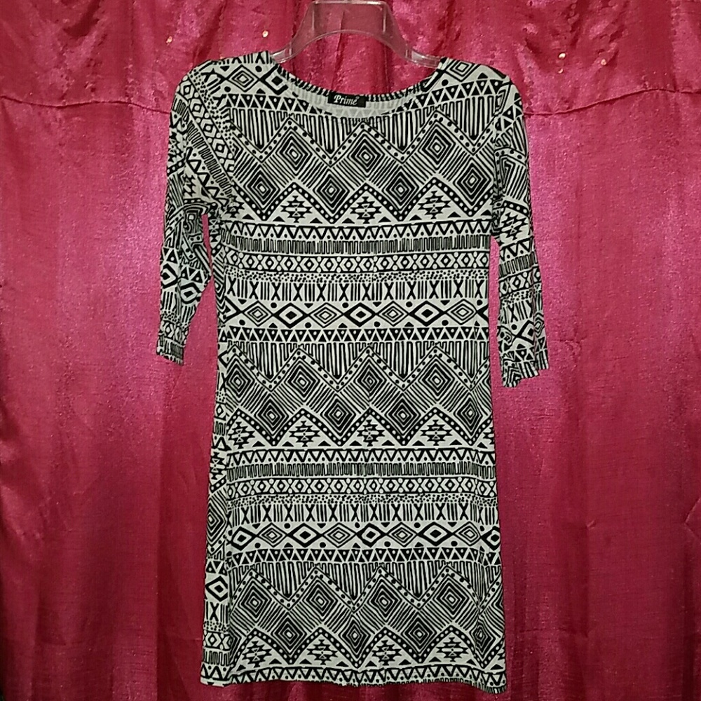 Tribal Print Dress