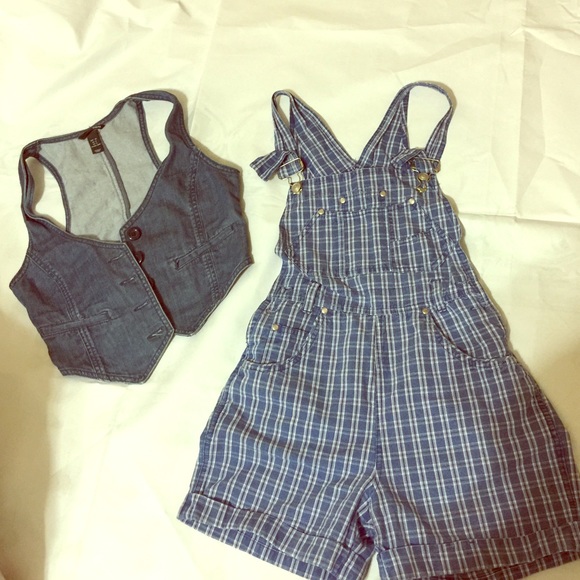 Jeans Jumpsuit and blazer