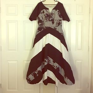 Eye popping custom dress