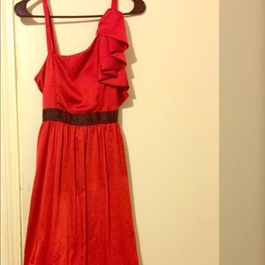 Red prom dress