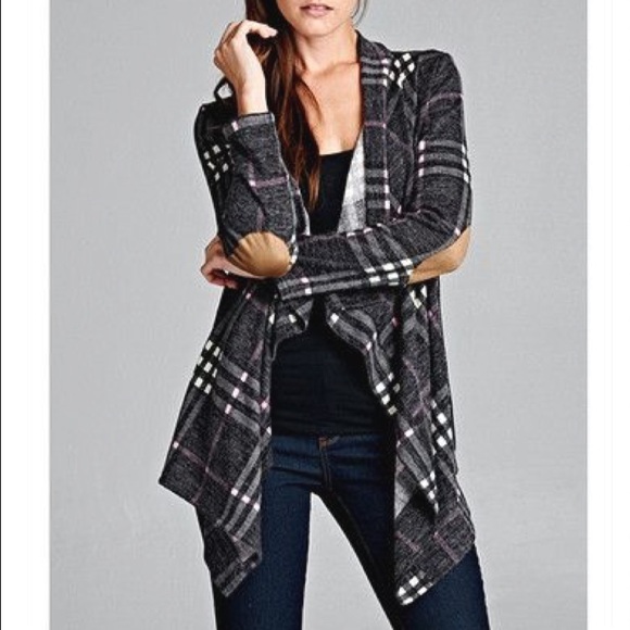 Last One ! Fabulous Plaid Cardigan - Picture 4 of 4
