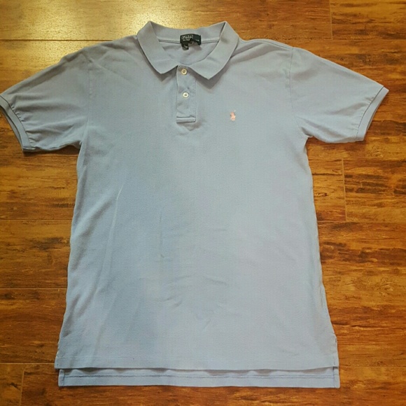 Baby Blue Short Sleeve Polo