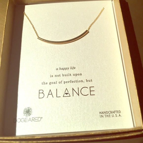 Dogeared Balance Gold