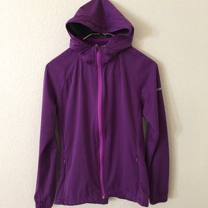 Adidas water and wind resistant running jacket EUC