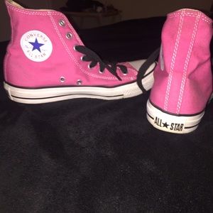 PINK HIGHTOP CONVERSE ALL STARS