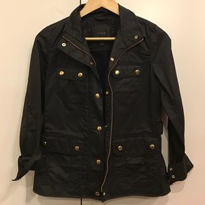 J.Crew Black Utility Jacket