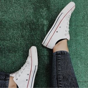 White Converse