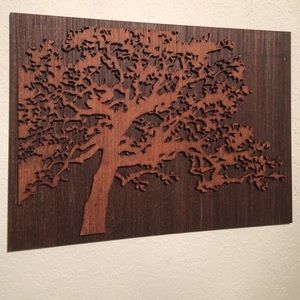 Wood Wall Tree Art All Natural!!!