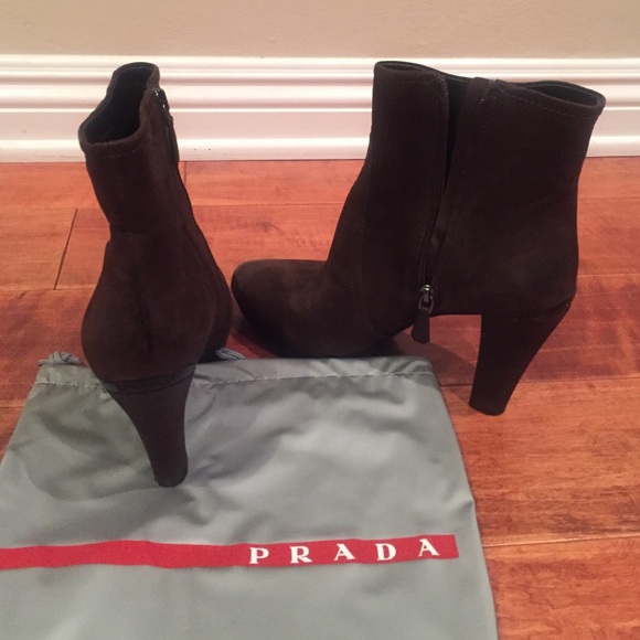 Prada ankle boots sz 7" - Picture 3 of 7