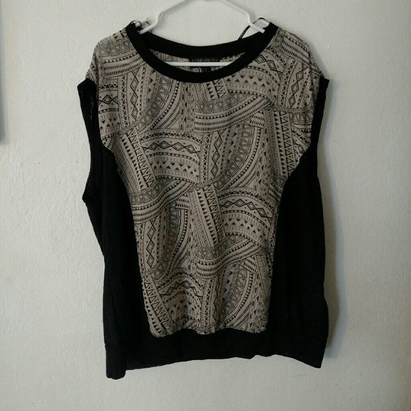 Forevee 21 printed short sleeve top